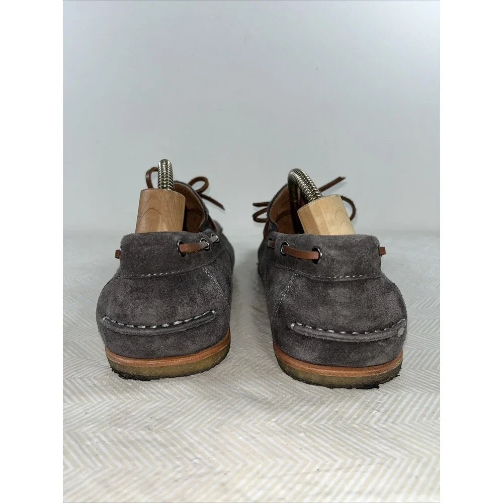 NEW REPUBLIC Flynn Boat Suede‎ Casual Gray Shoe Size 11 Mocasines Comfort Style